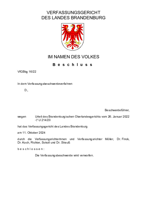 Bild vergrößern (Bild: VfGBbg 16/22)