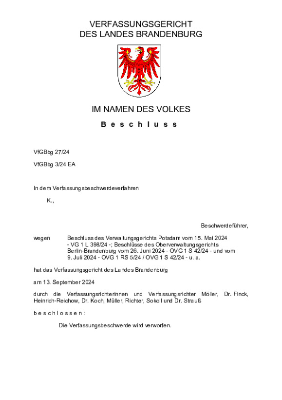 Bild vergrößern (Bild: VfGBbg 3/24)