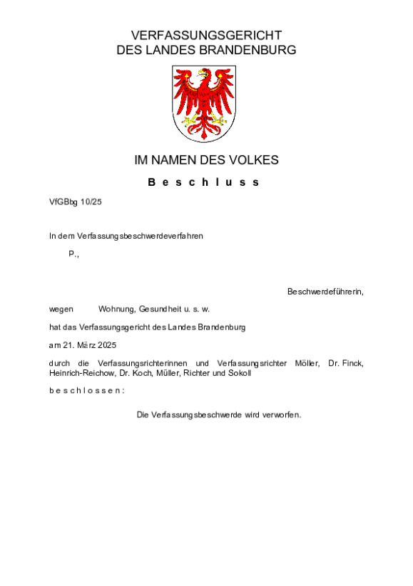 Bild vergrößern (Bild: VfGBbg 10/25)