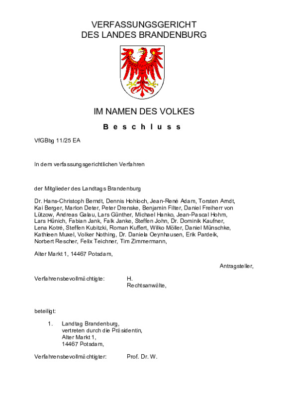 Bild vergrößern (Bild: VfGBbg 11/25)