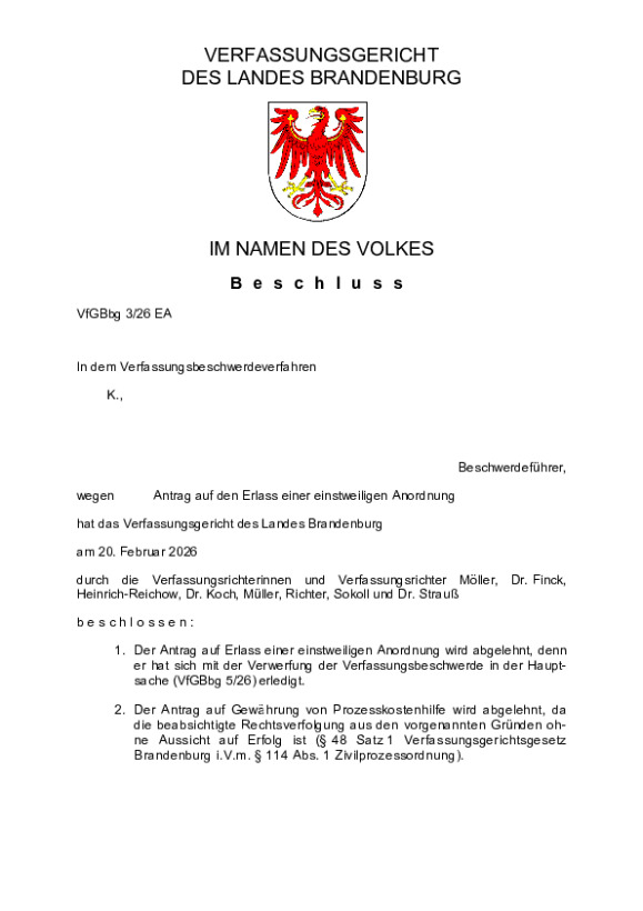 Bild vergrößern (Bild: VfGBbg 3/26)