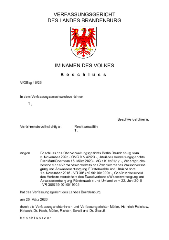 Bild vergrößern (Bild: VfGBbg 15/26)